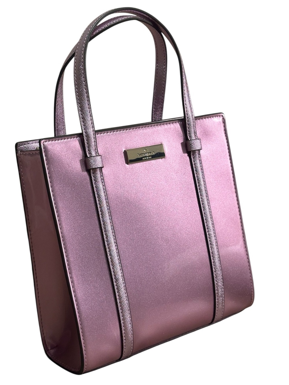Kate Spade Metallic Kenzie Mini Tote - Picture 5 of 5